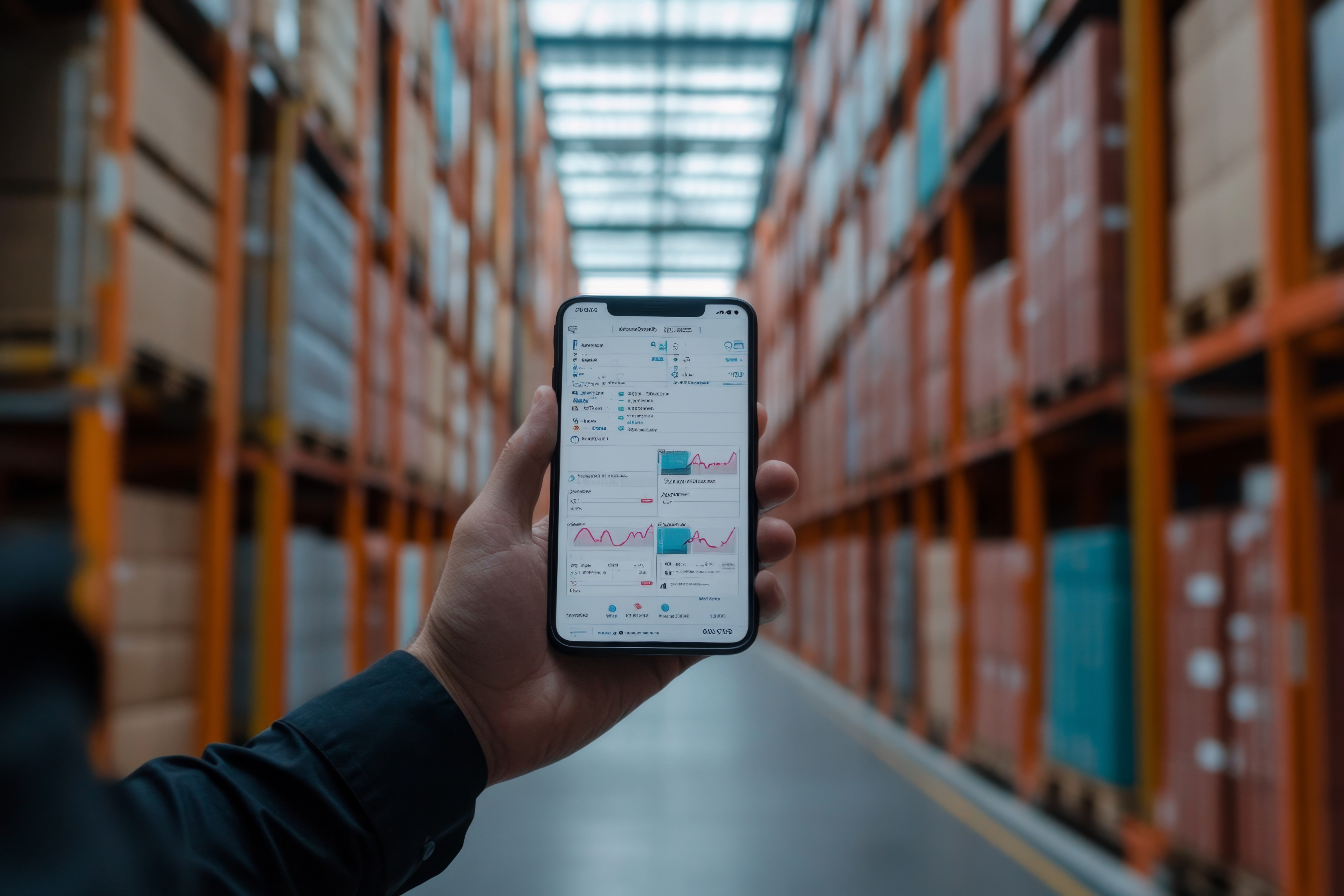 Mobile application-based inventory management